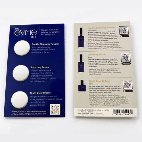 Evme Samples Card